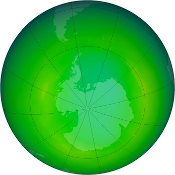November 1979 monthly mean Antarctic ozone